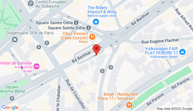 Map image of the coworking space