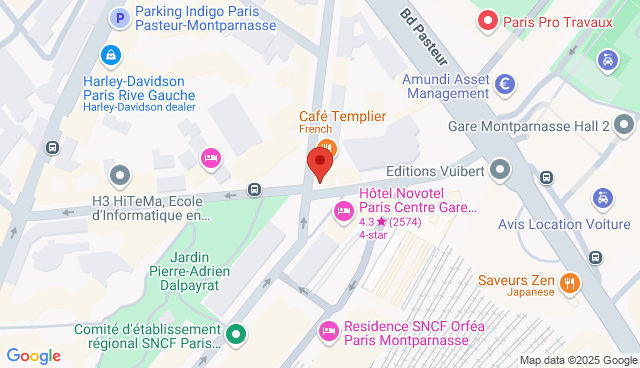 Map image of the coworking space