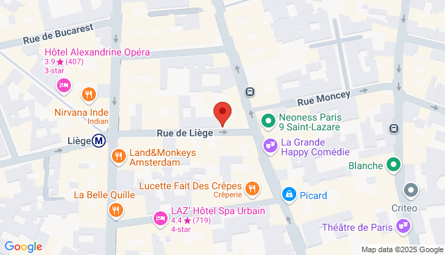 Map image of the coworking space