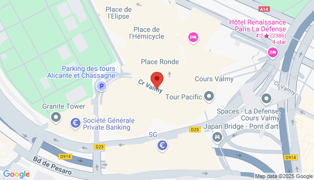 Map image of the coworking space